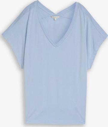 TOM TAILOR Shirt in Blauw: voorkant