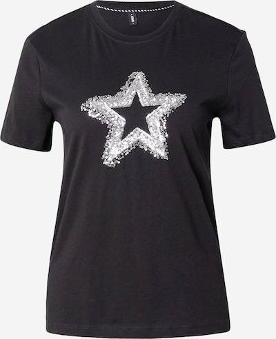 ONLY Majica 'ONLMARCY' u crna / srebro, Pregled proizvoda