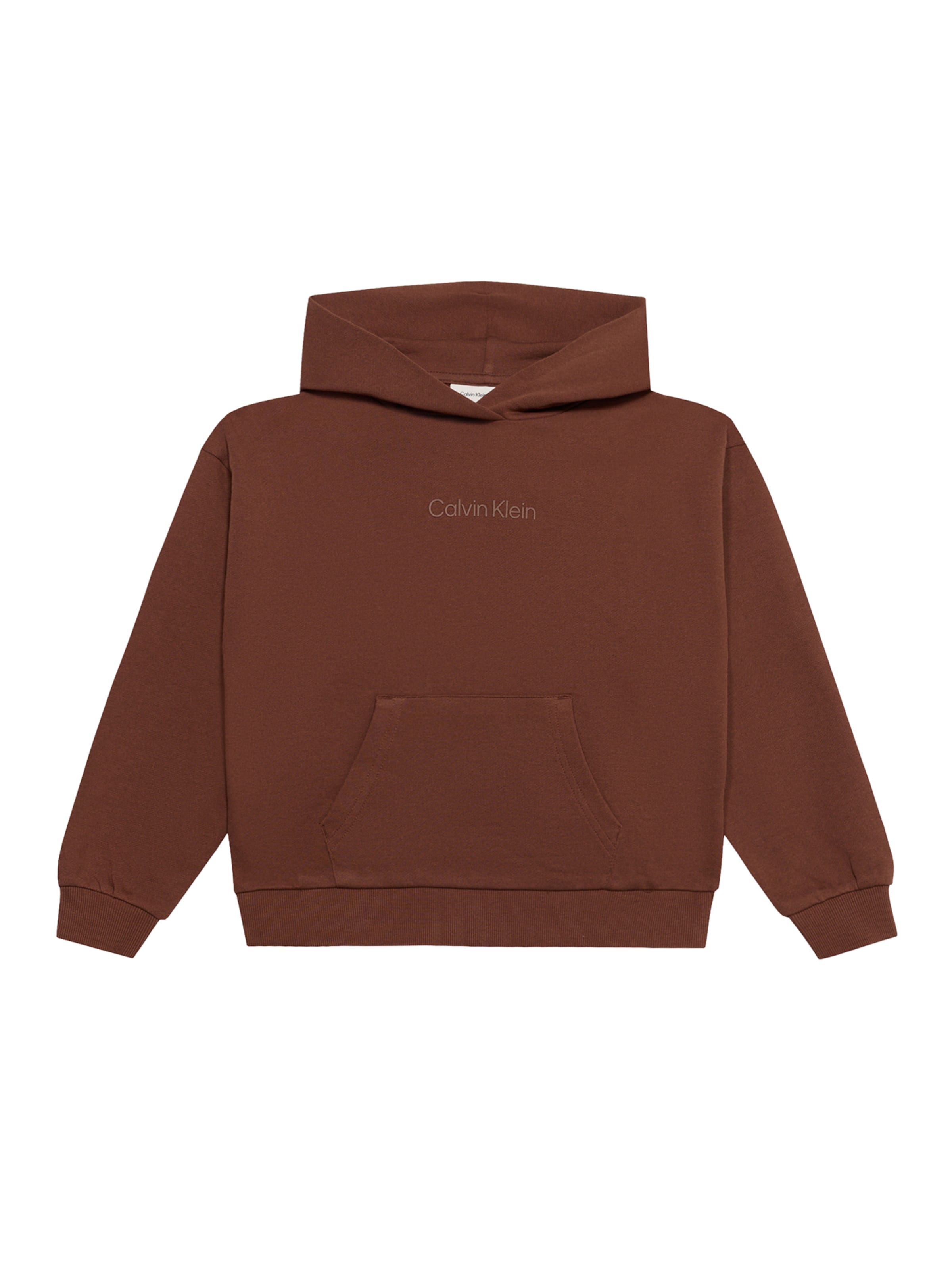 Calvin Klein JeansSweater majica - smeđa boja: prednji dio