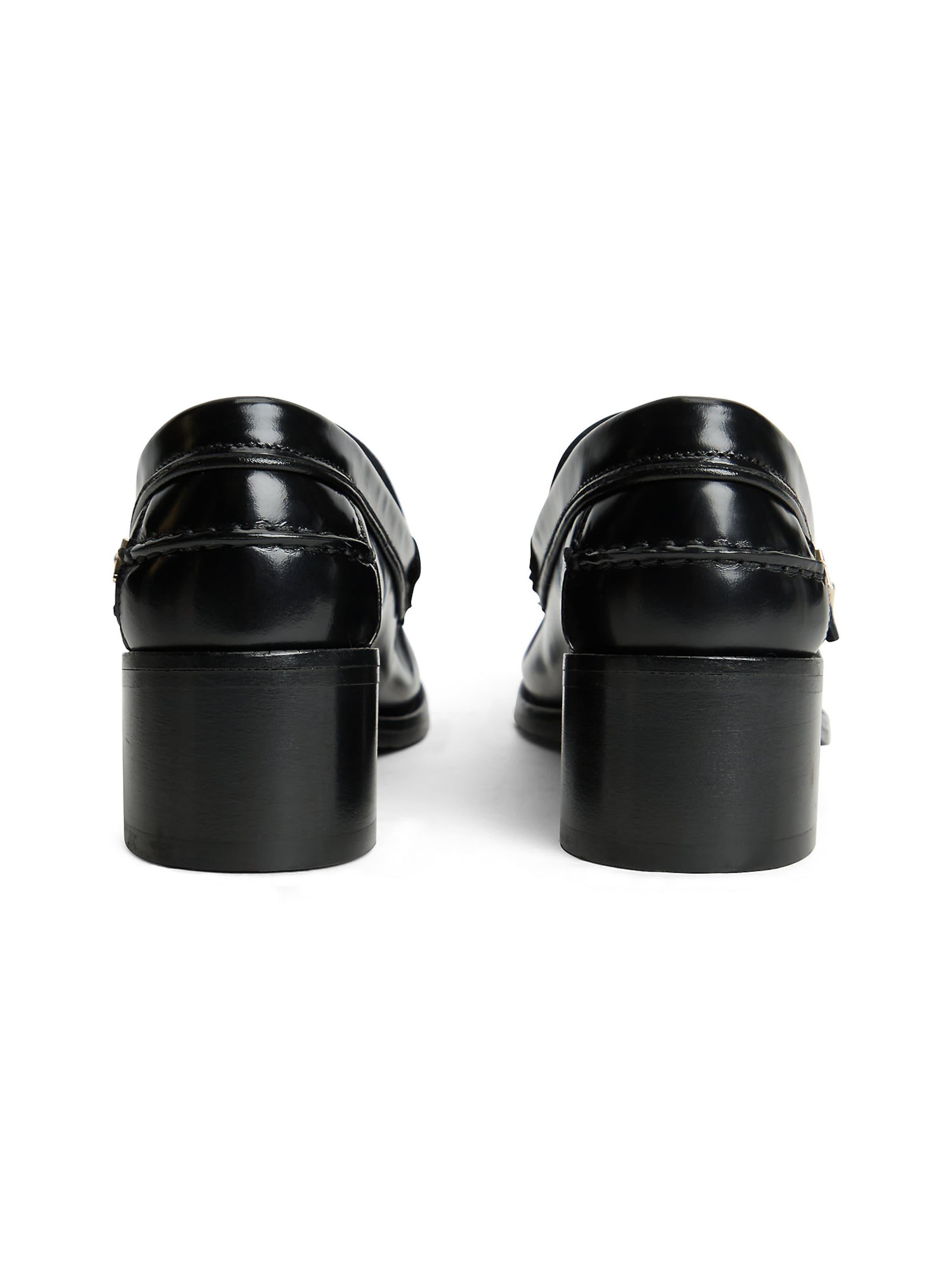 TOMMY HILFIGER Pumps met hoge voorkant in Zwart