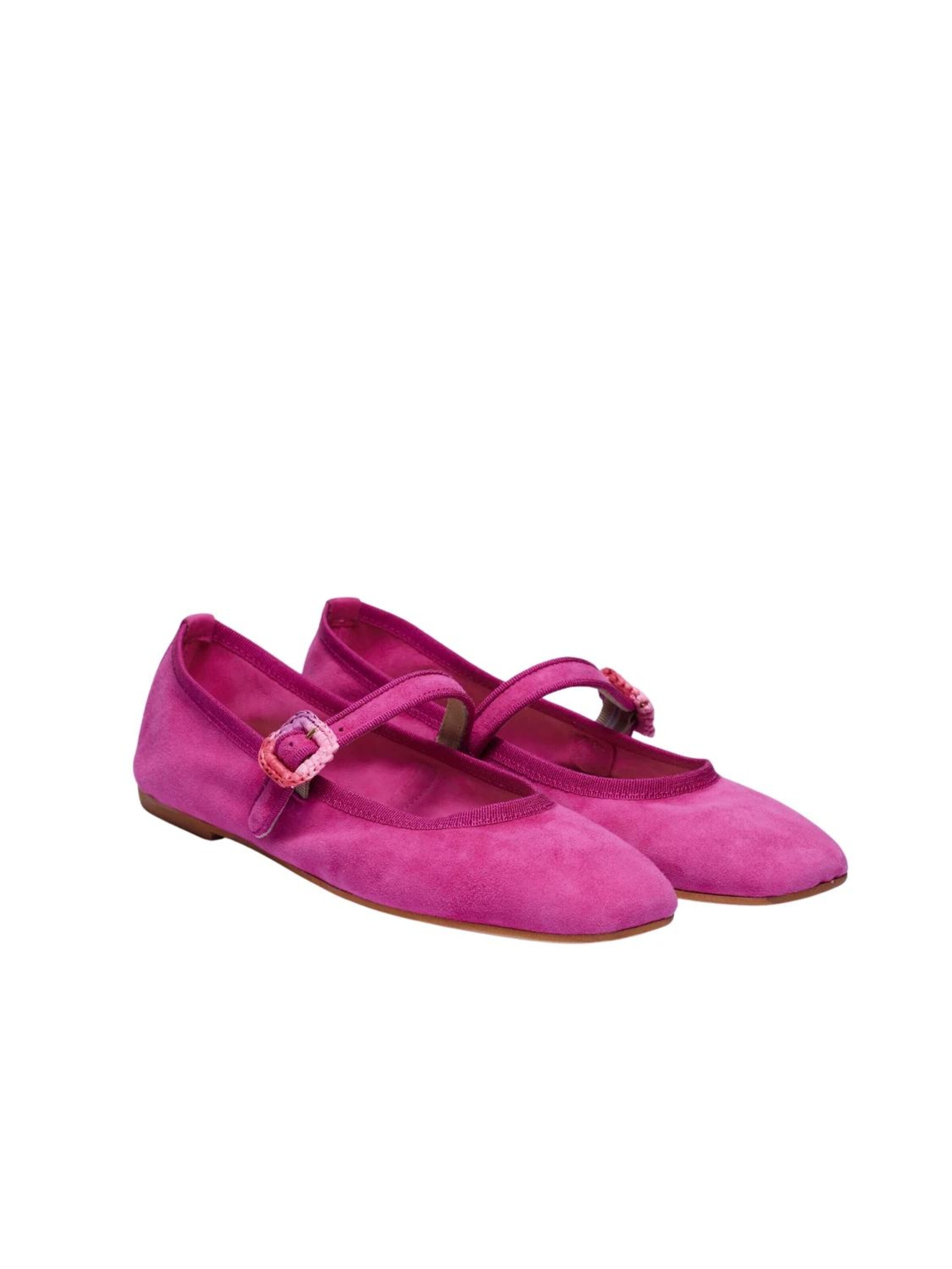 Ballerines à lanières 'Bambolina' Flarelle en rose : devant