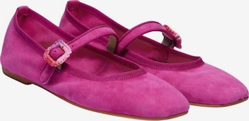 Ballerines à lanières 'Bambolina' Flarelle en rose : devant