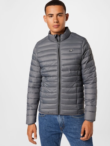 BLEND Winter Jacket 'Romsey' in Grey: front