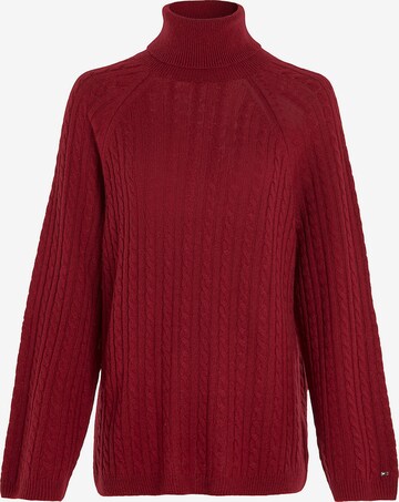 TOMMY HILFIGER Sweater in Red: front