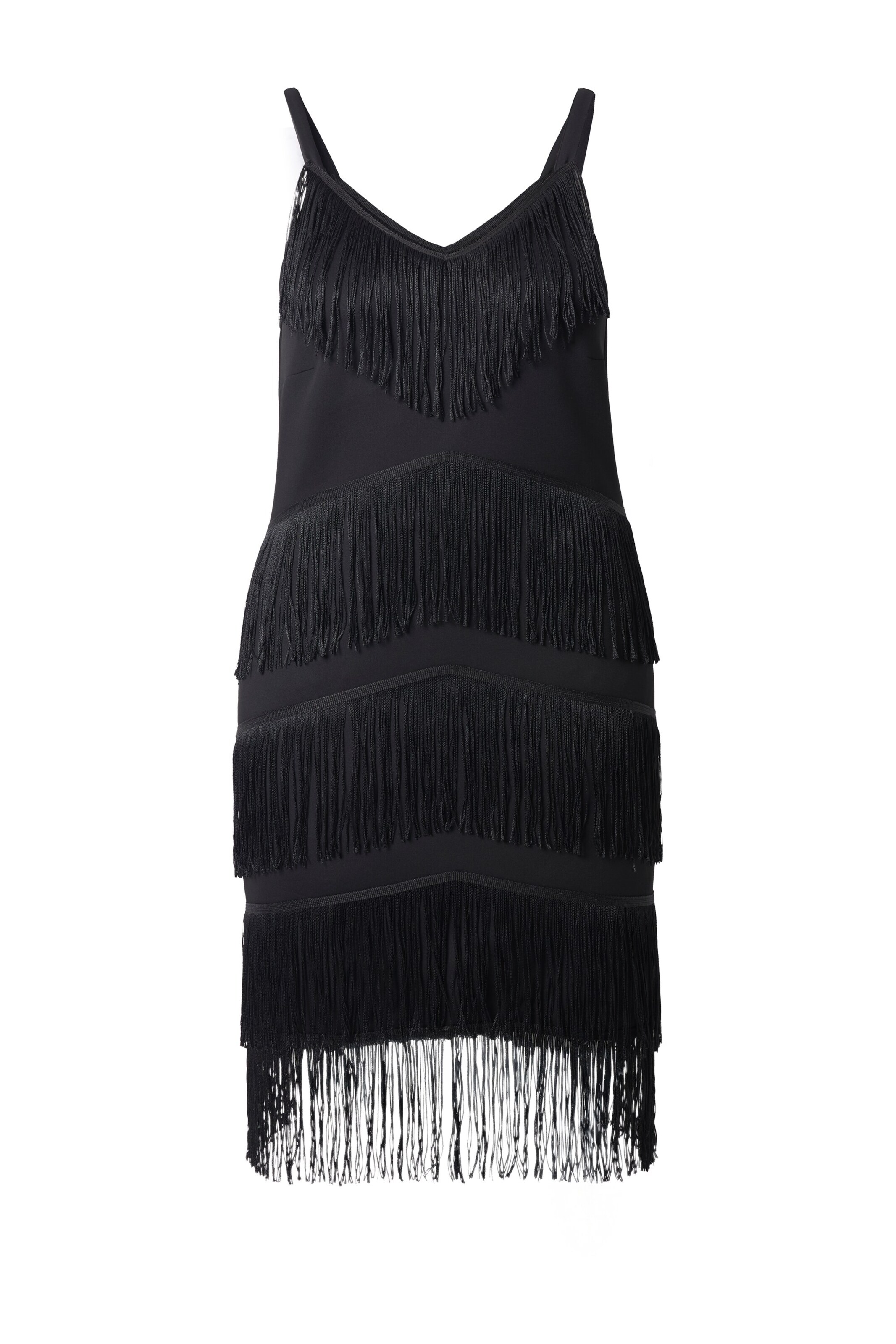 Ulla Popken Kleid in Schwarz: Vorderseite