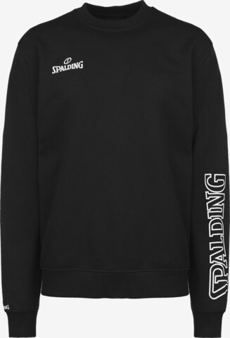 UHLSPORT Athletic Sweatshirt in Black: front