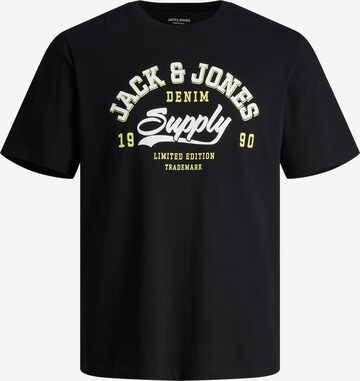 JACK & JONES T-shirt i svart: framsida