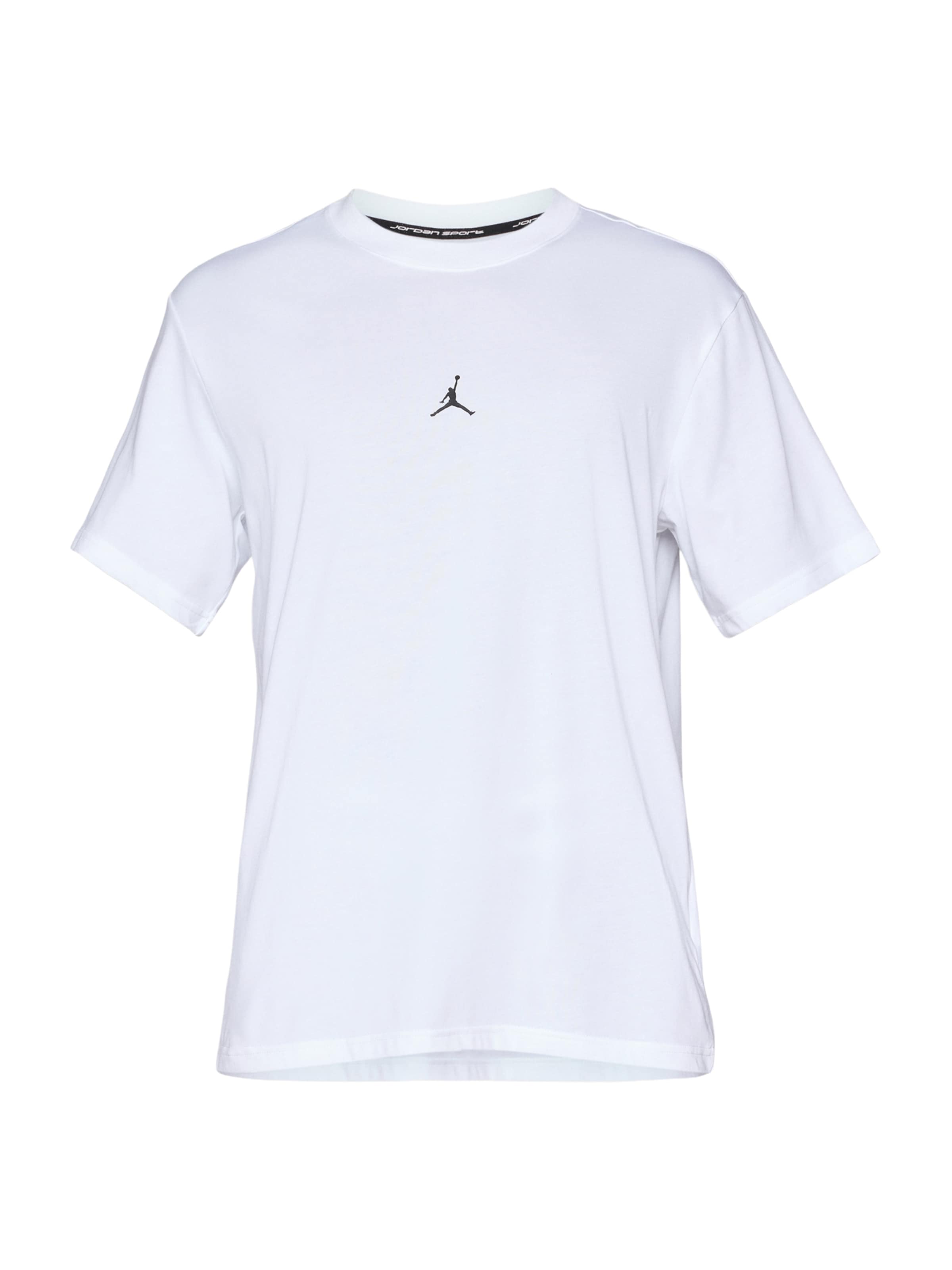 Jordan Функциональная футболка в Белый: спереди
