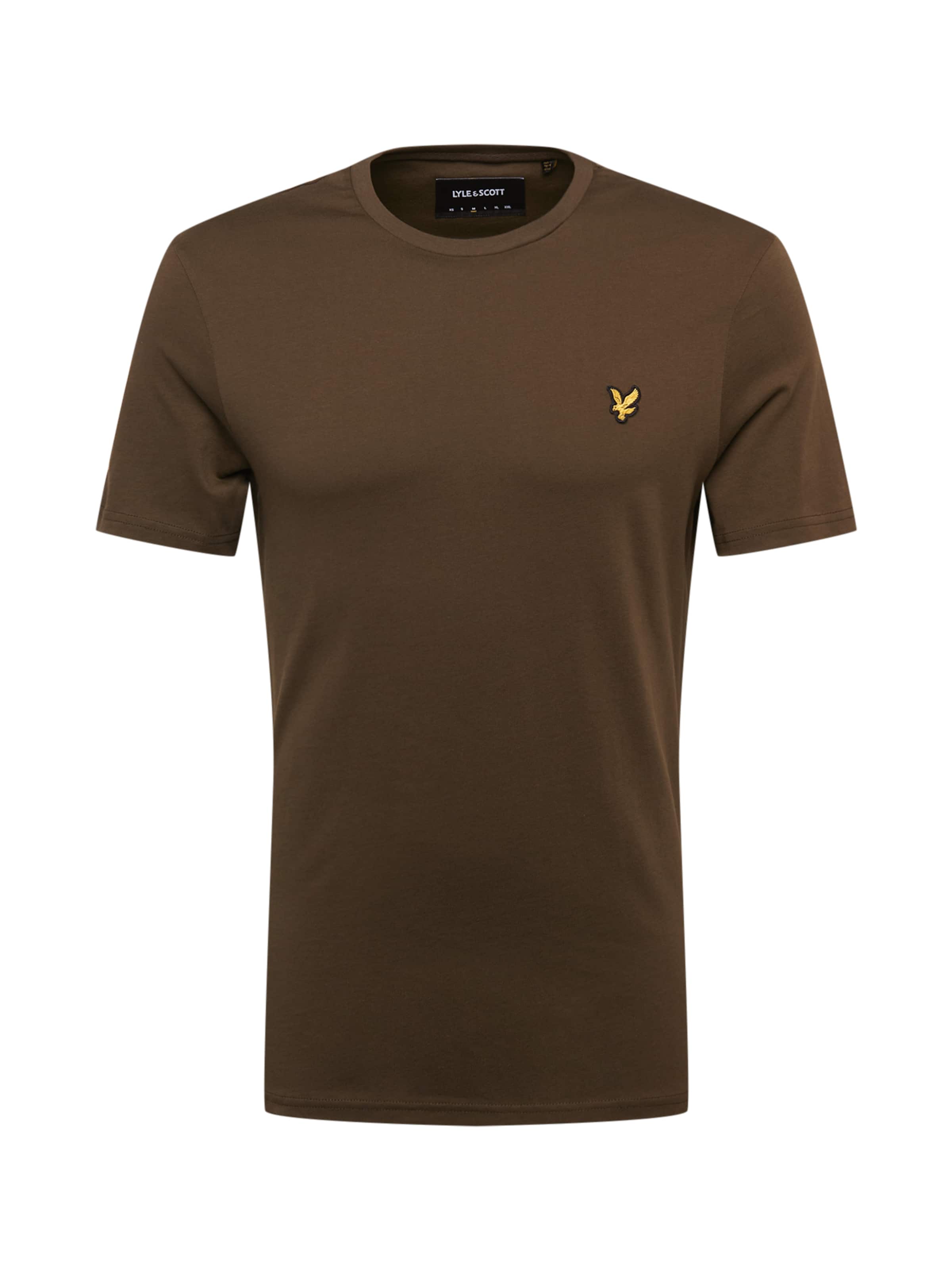 Maglietta di Lyle & Scott in marrone: frontale