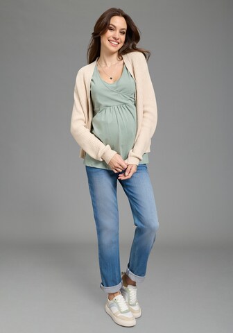 Neun Monate Shirt in Grün