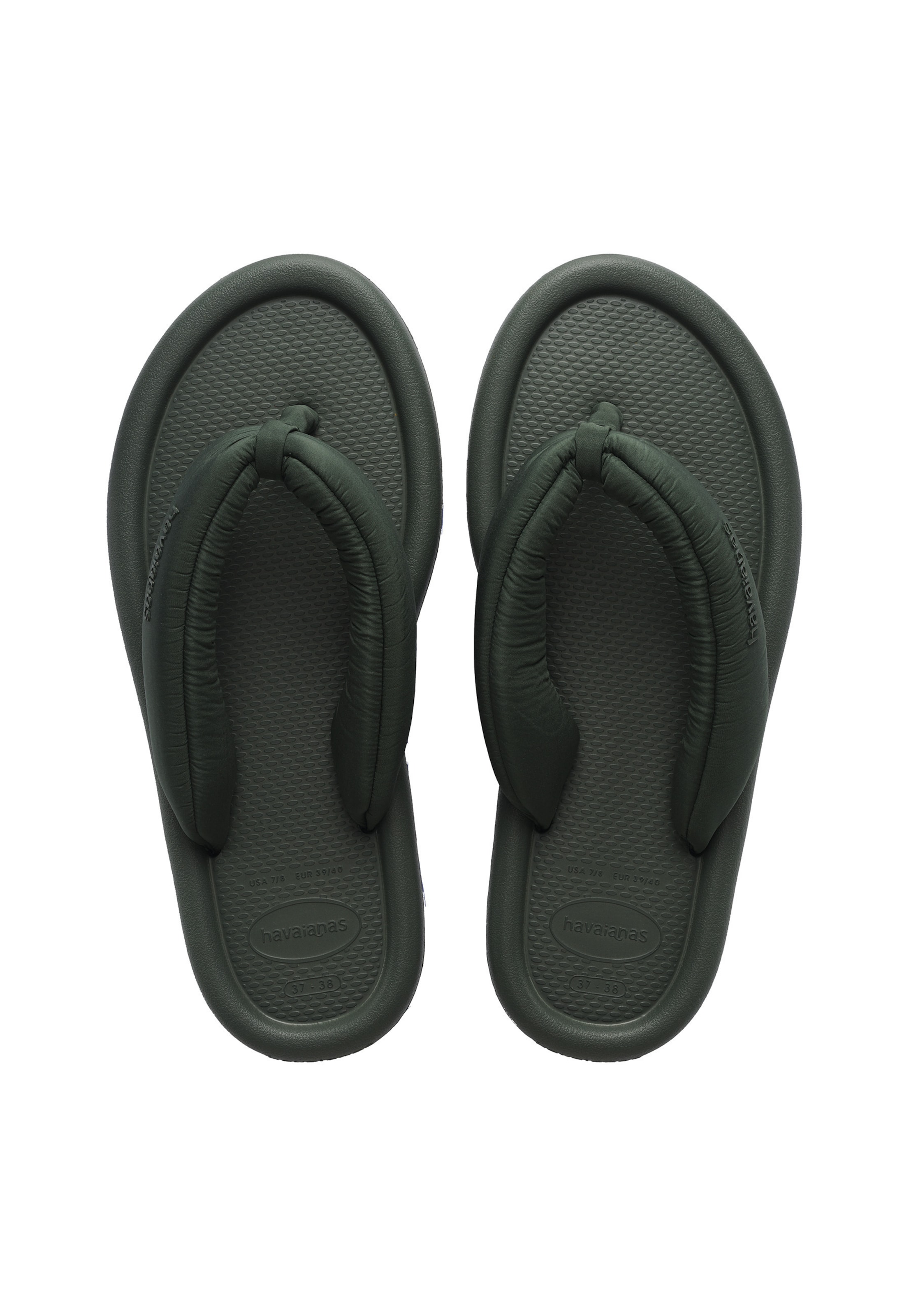 HAVAIANAS Japonki 'Maxi Puffed Up' w kolorze zielony