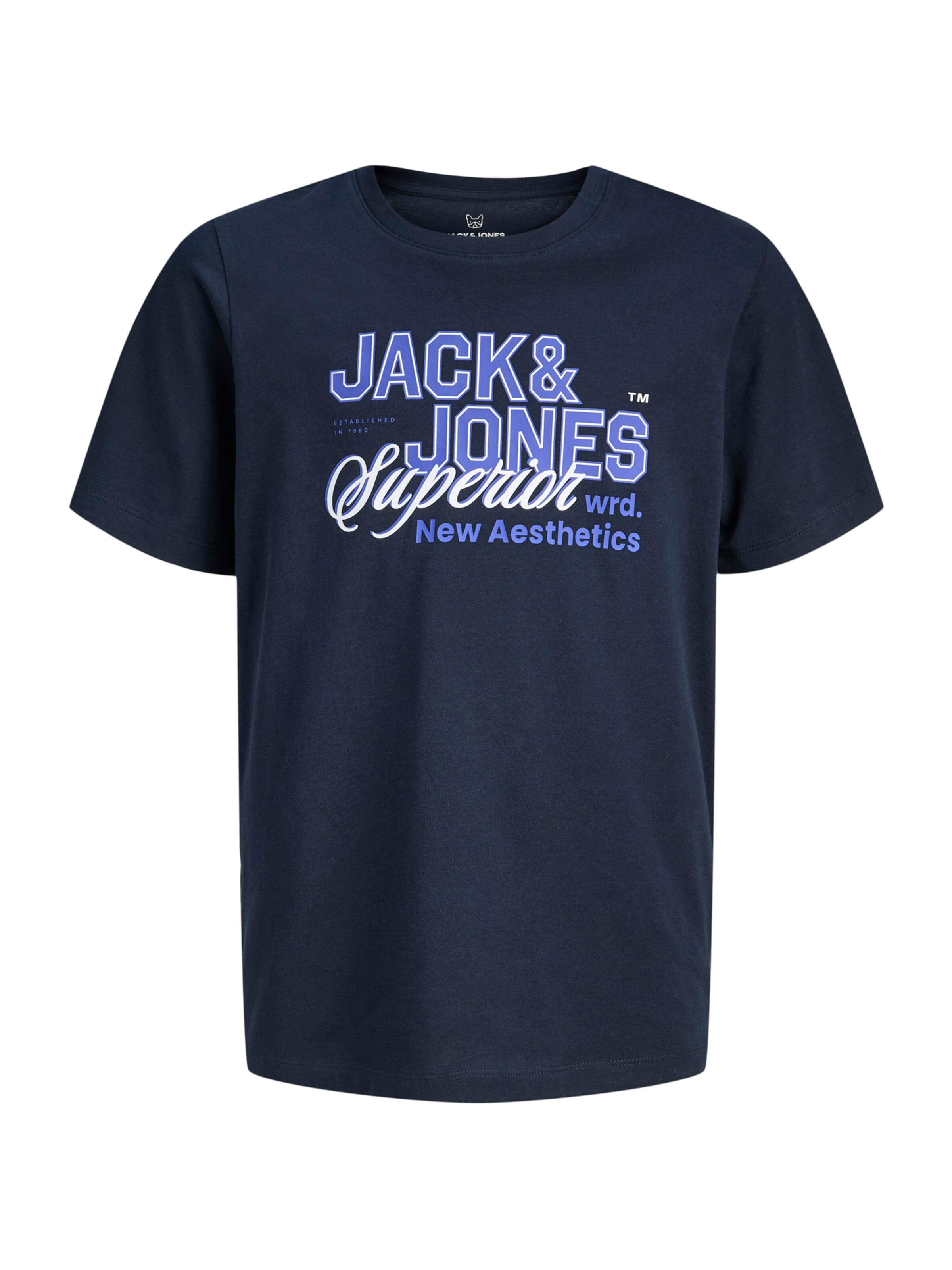 Jack & Jones Junior T-Shirt in Blau: Vorderseite