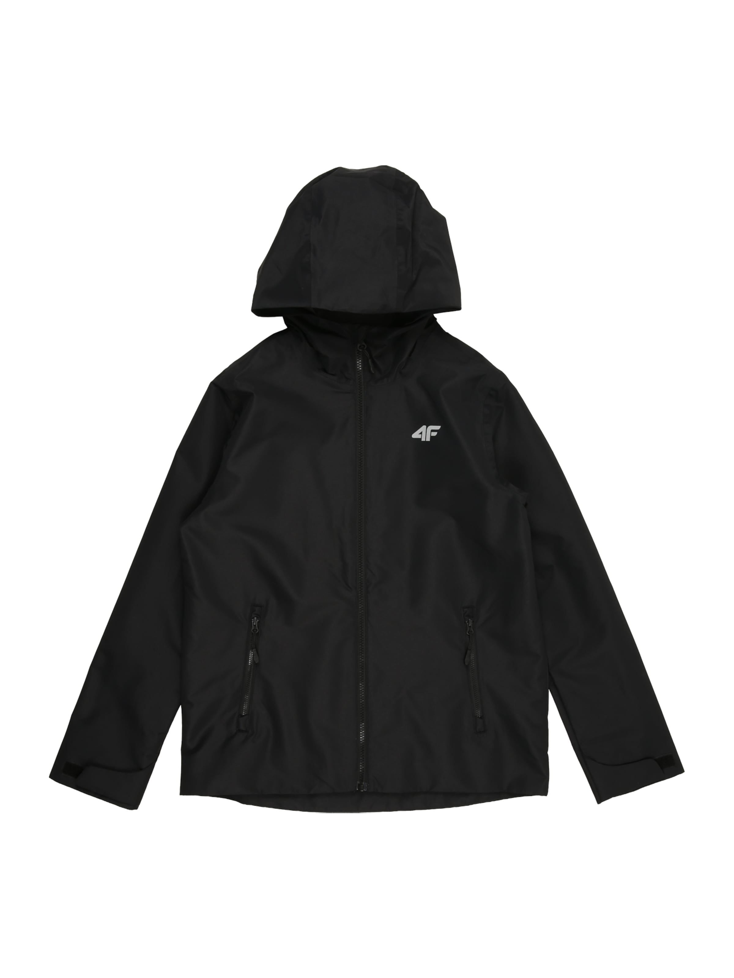 4F Junior - Chaqueta deportiva en negro: frente