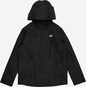 4F Junior - Chaqueta deportiva en negro: frente