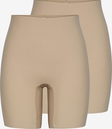 PIECES Shorts 'NAMEE' in Beige: predná strana