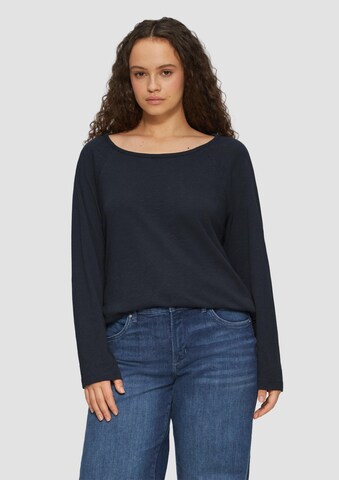 T-shirt s.Oliver Red Label Plus en bleu : devant