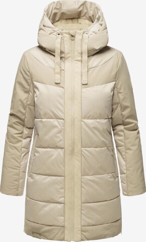 NAVAHOO Winter Jacket 'Kätzchen' in Beige