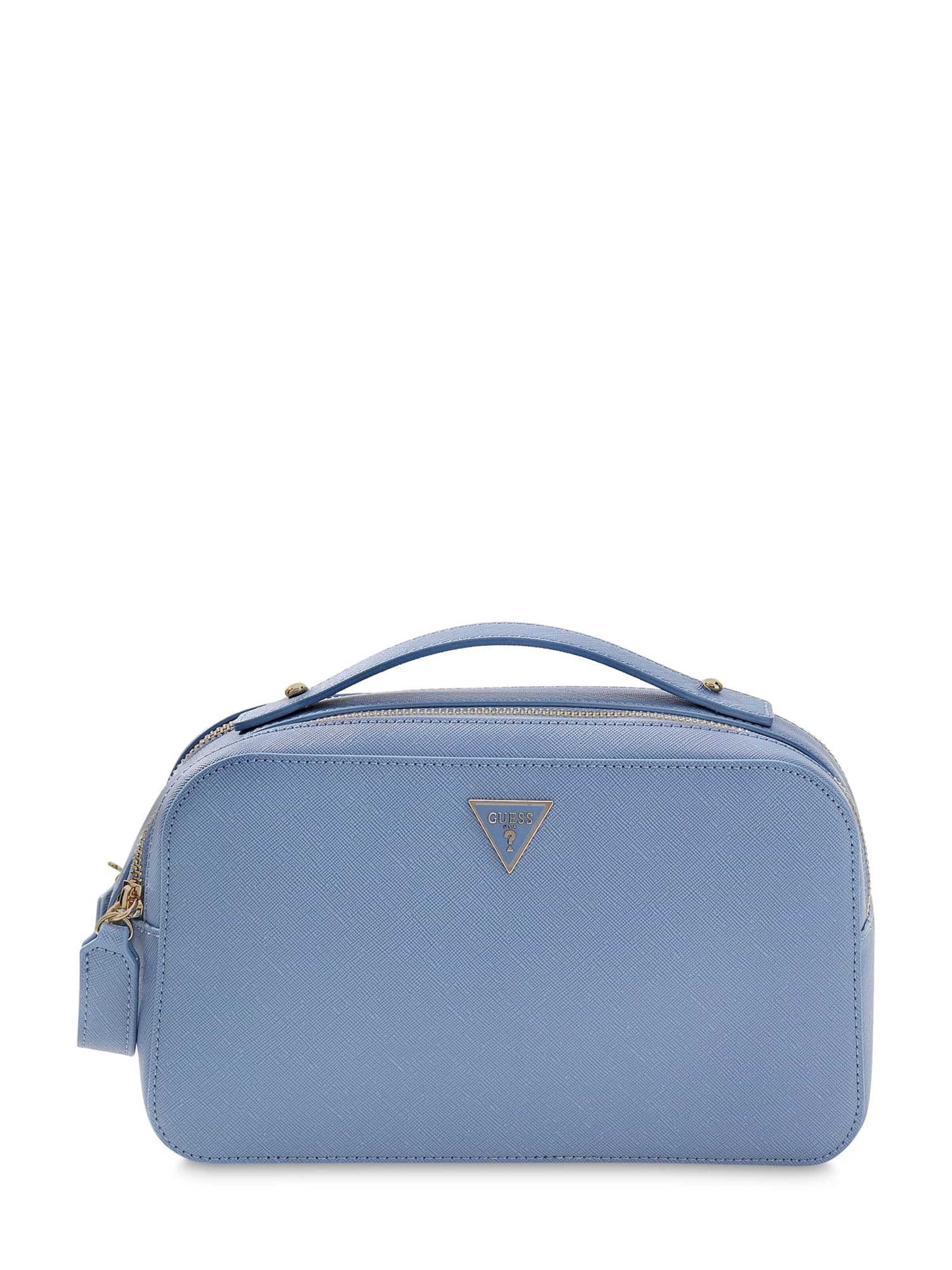 GUESS Kosmetiktasche in Blau: Vorderseite
