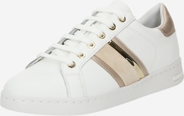 GEOX Låg sneaker 'JAYSEN' i vit: framsida