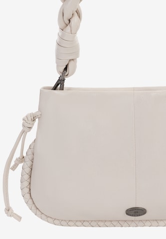 Borsa a spalla di DreiMaster Vintage in bianco