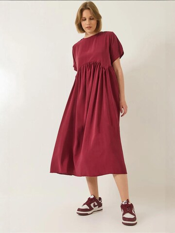 Bianco Lucci Jurk in Rood