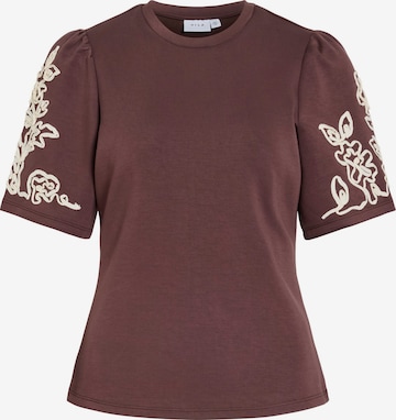 VILA Sweatshirt 'VIMia' i brun: forside
