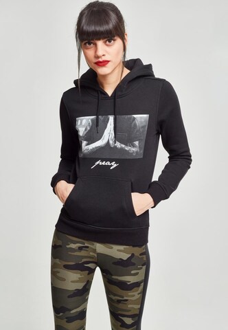 Mister Tee Sweatshirt 'Pray' in Schwarz