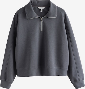 Next Sweatshirt 'N. Premium' i grå: framsida
