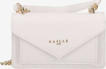 Borsa a tracolla 'GAACW03066' di Gaelle Paris in bianco: frontale