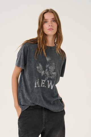 My Essential Wardrobe - Camiseta 'Eagle' en gris: frente