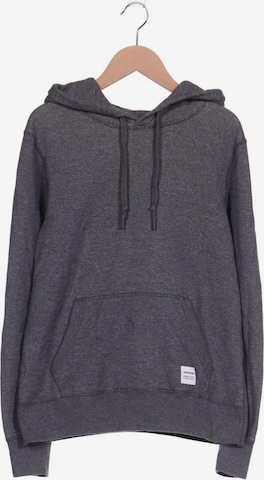 CONVERSE Sweatshirt & Zip-Up Hoodie in XS in Grey: front