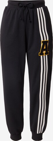 Effilé Pantalon '3-Stripes ' ADIDAS ORIGINALS en noir : devant