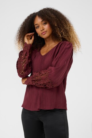 Cream Bluse 'CRTina' in Lila: Vorderseite