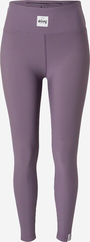 Skinny Pantalon de sport 'Icecold' Eivy en violet : devant