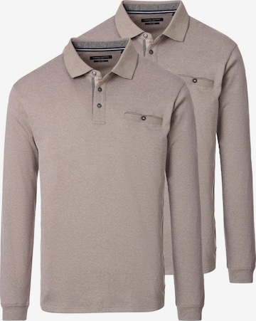CASAMODA Shirt 'Basic' in Beige: voorkant