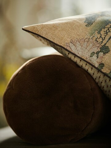 ESSENZA Pillow 'Furry' in Brown