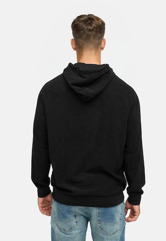 INDICODE JEANS Sweatshirt 'Nemoto' in Zwart