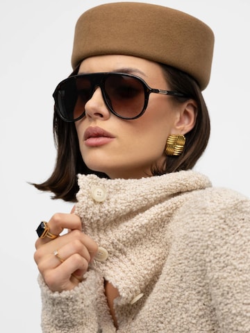 Pullover 'Sia' di mandragora in beige