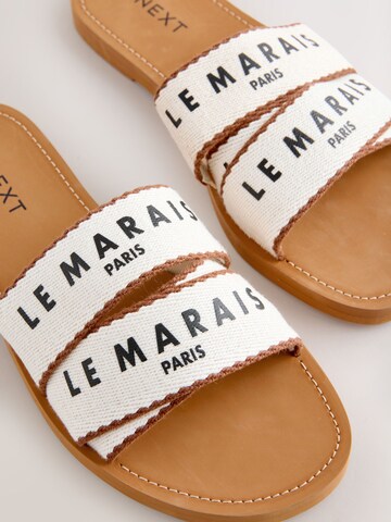 Mule 'Le Marais' Next en blanc