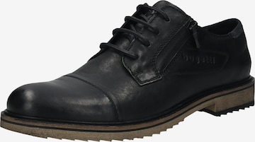 bugatti Schnürschuh in Schwarz: Vorderseite