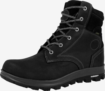 HANWAG Lace-Up Boots ' Anvik ' in Black: front