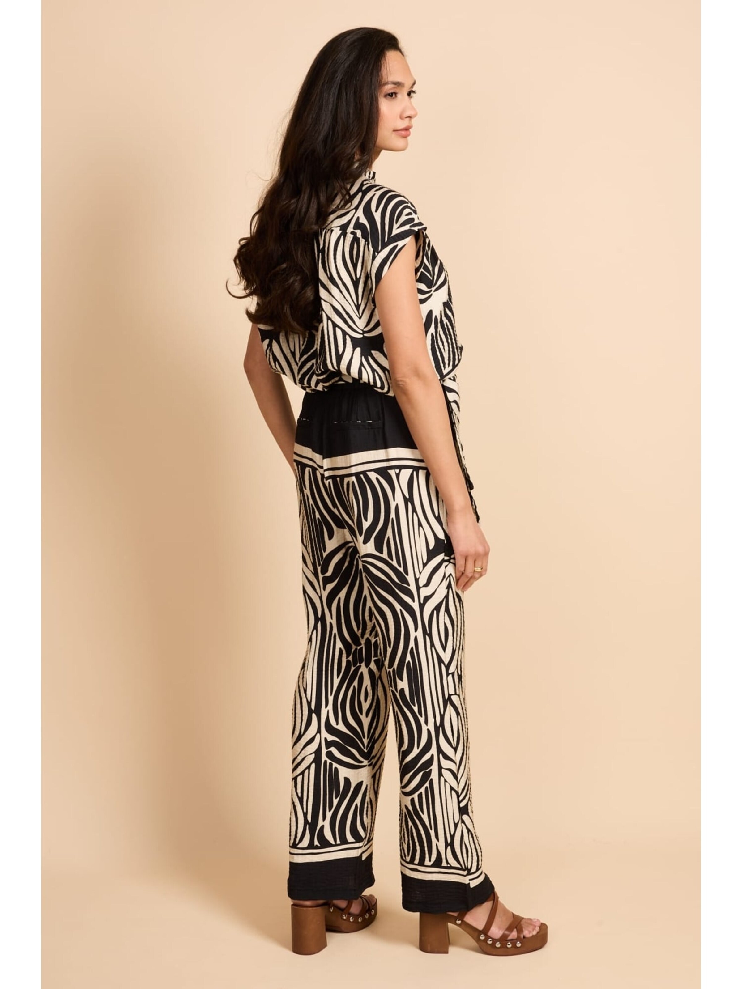 G-maxx Baggy Trousers '26ZZG20' in Black