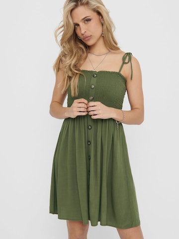 Robe d’été 'ANNIKA' ONLY en vert