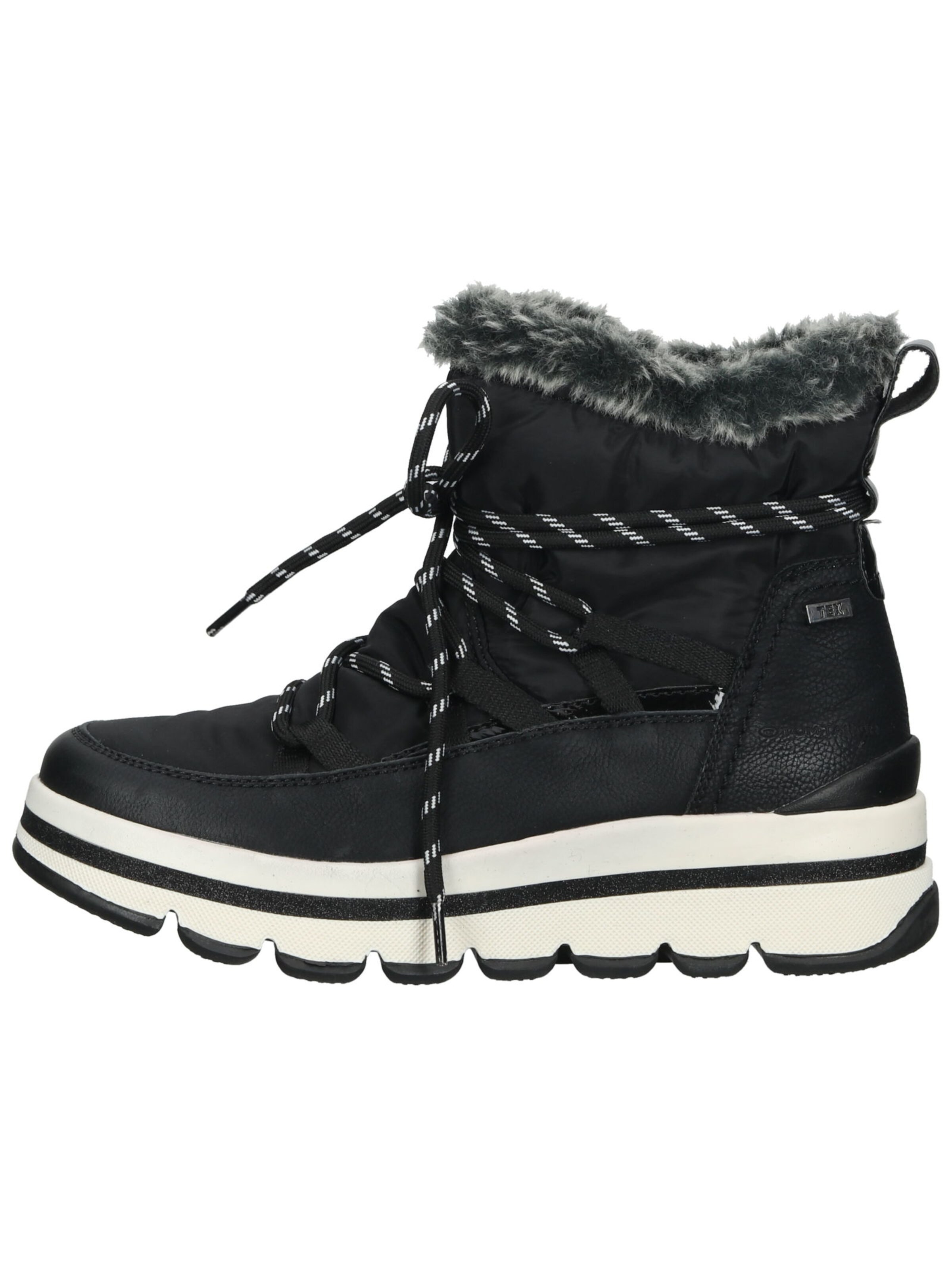 TOM TAILOR Snowboots in Schwarz