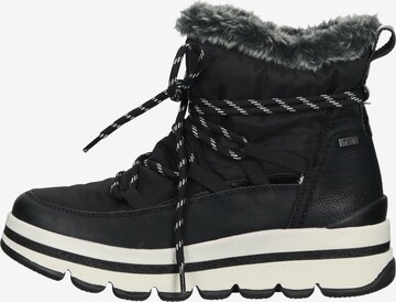 TOM TAILOR Snow Boots in Black