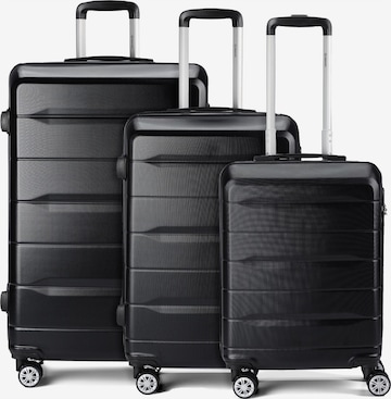 Ensemble de bagages Benzi en noir : devant