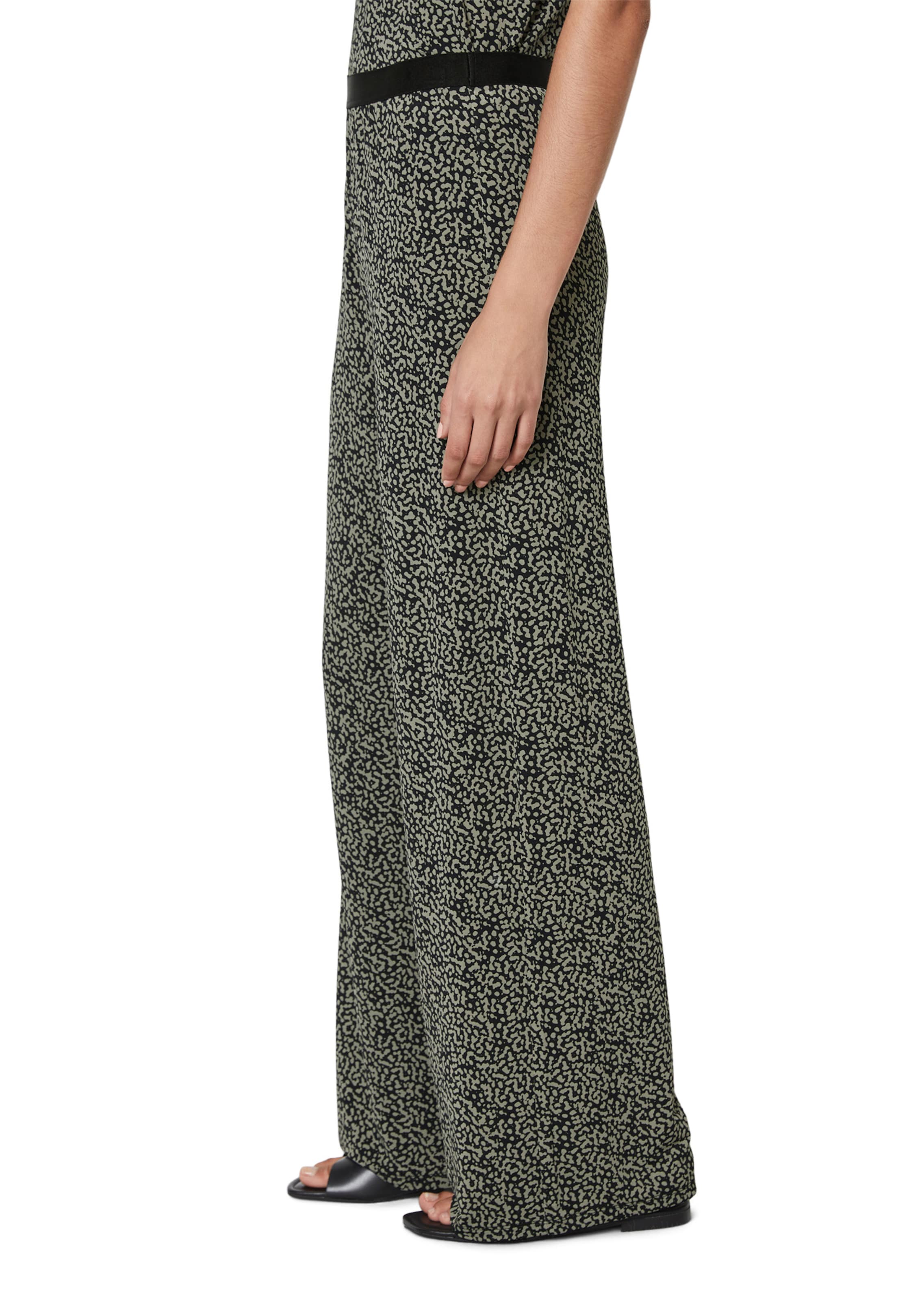 Marc O'Polo Flared Hose in Grün