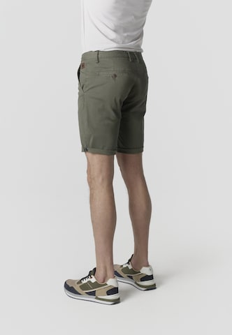 KOROSHI Slimfit Chino nadrág - zöld