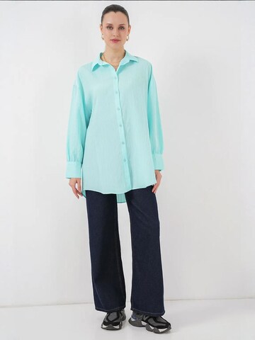 Chemisier Bigdart en bleu