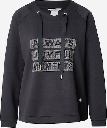 juoda ZABAIONE Megztinis be užsegimo 'Al44eya': priekis